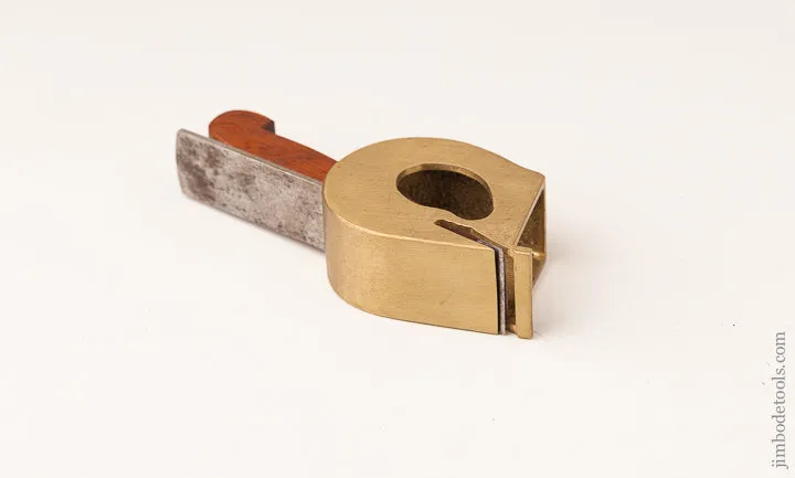 1 1/8 x 2 5/8 inch Brass Bullnose Rabbet Plane - 63773R