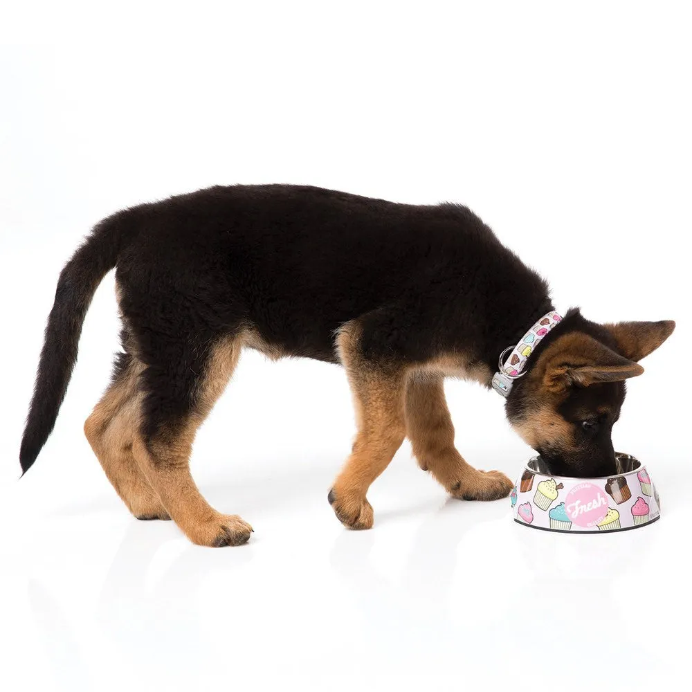 15% OFF: FuzzYard Easy Feeder Dog Bowl - Fresh Cupcakes