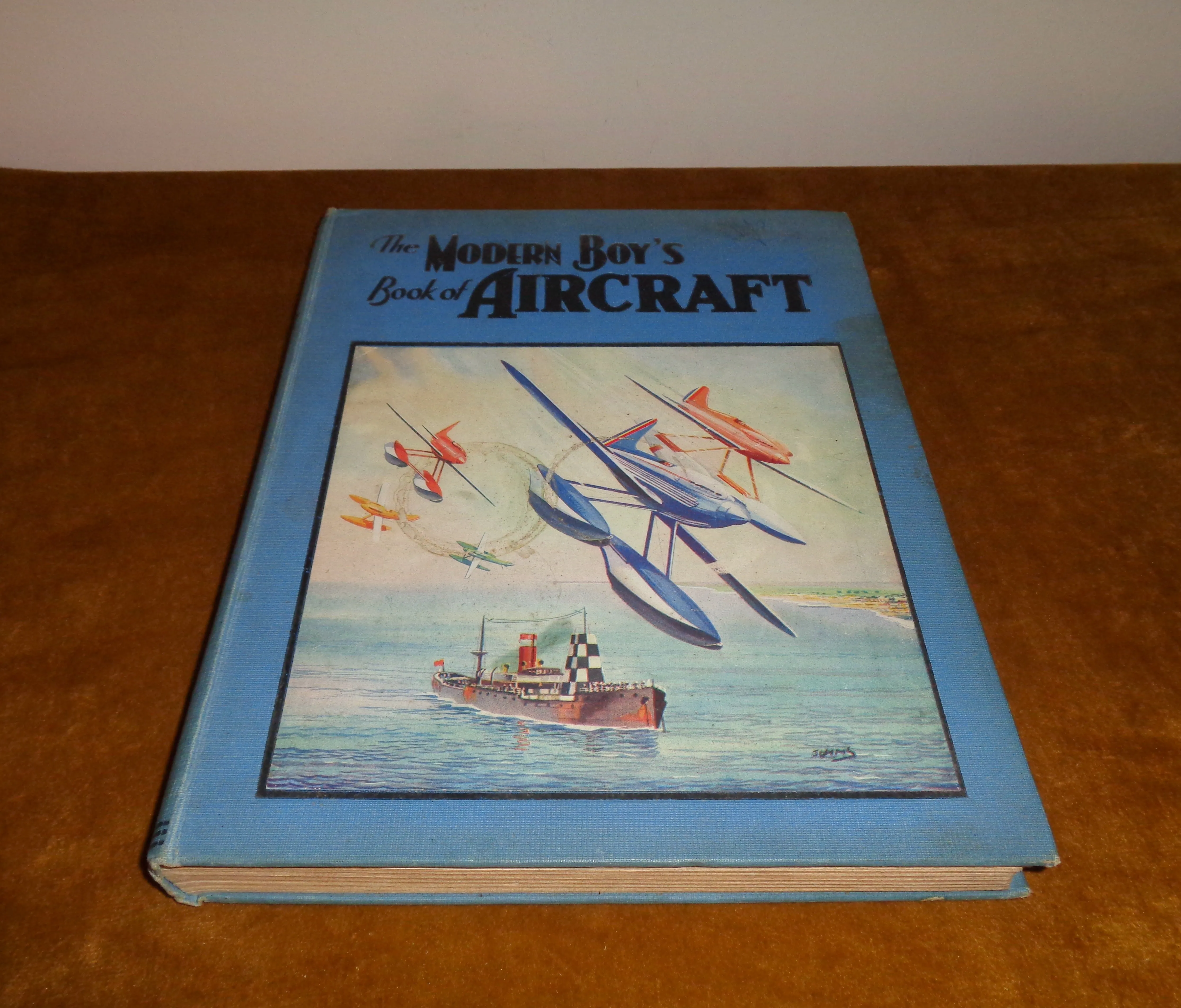 1931 The Modern Boy's Book Of Aircraft With Articles By WE Johns & Other Pilots