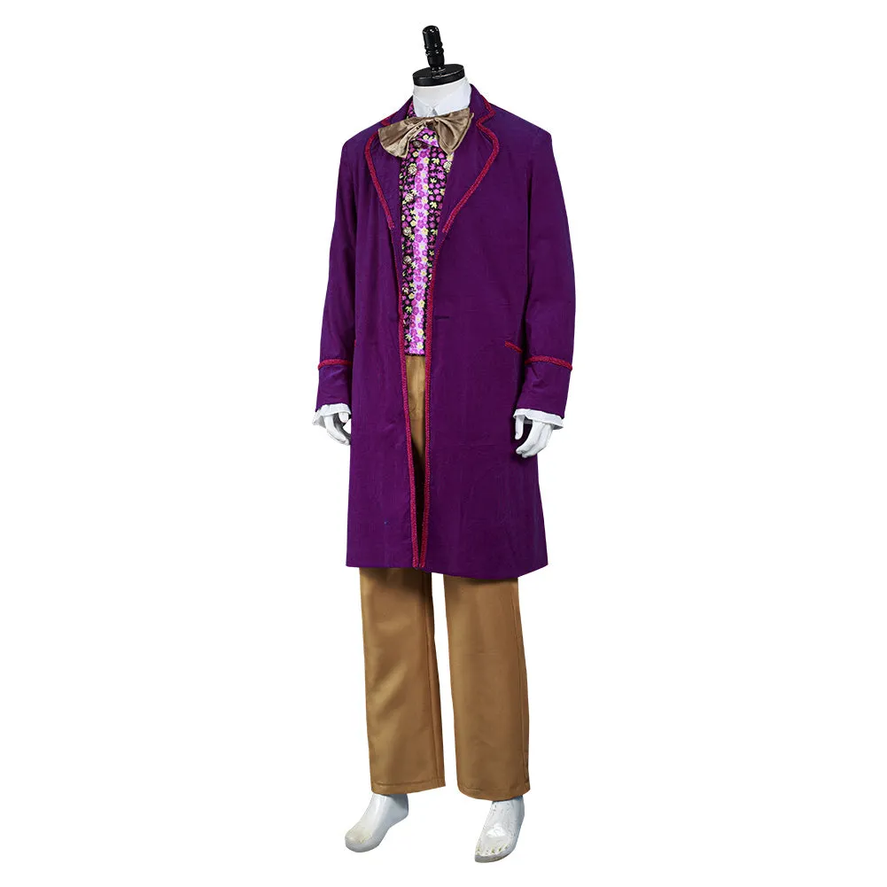 1971 Willy Wonka and the Chocolate Factory Wonka Tenue Cosplay Costume