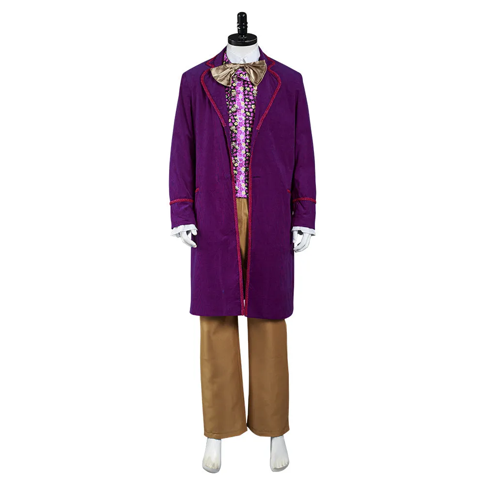 1971 Willy Wonka and the Chocolate Factory Wonka Tenue Cosplay Costume