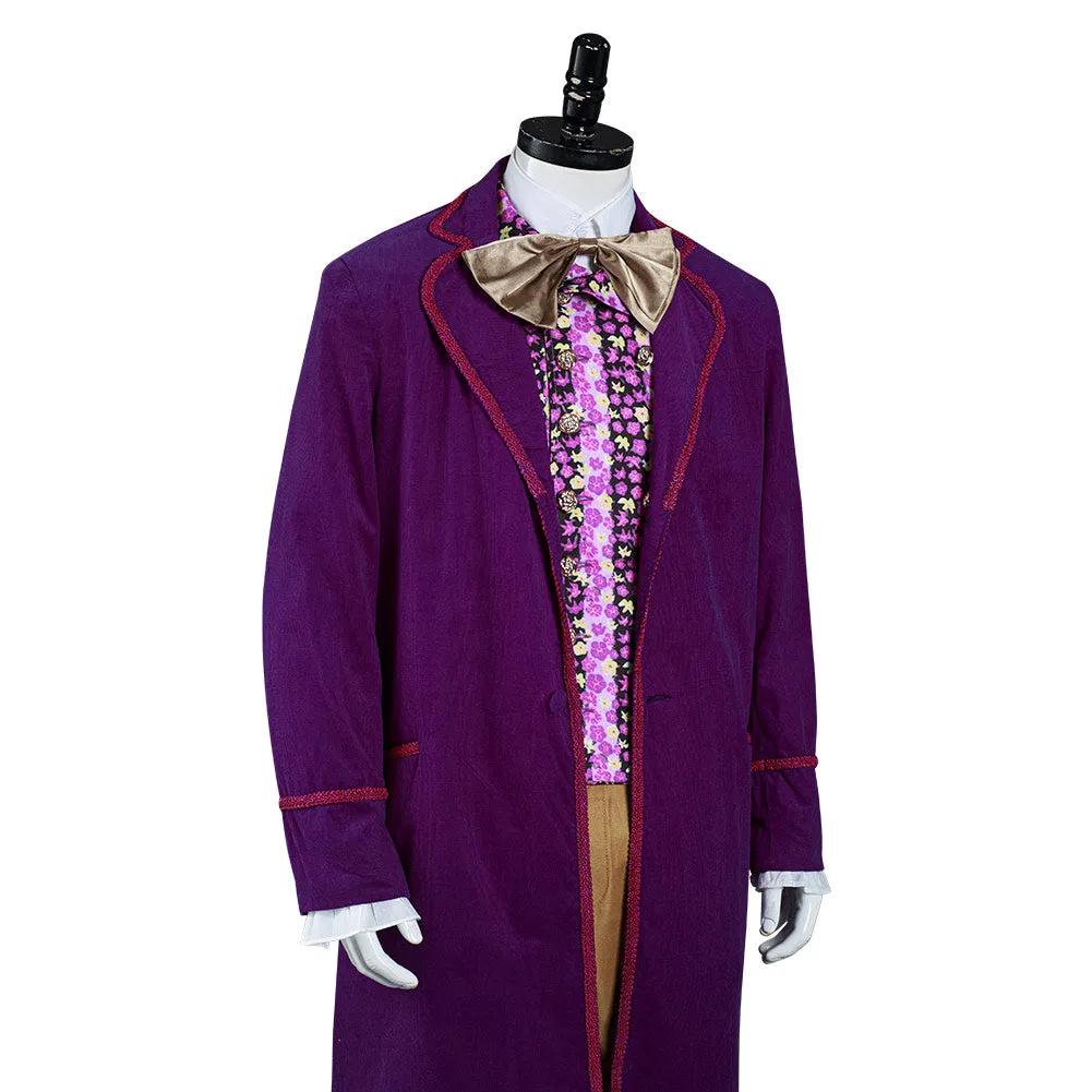 1971 Willy Wonka and the Chocolate Factory Wonka Tenue Cosplay Costume