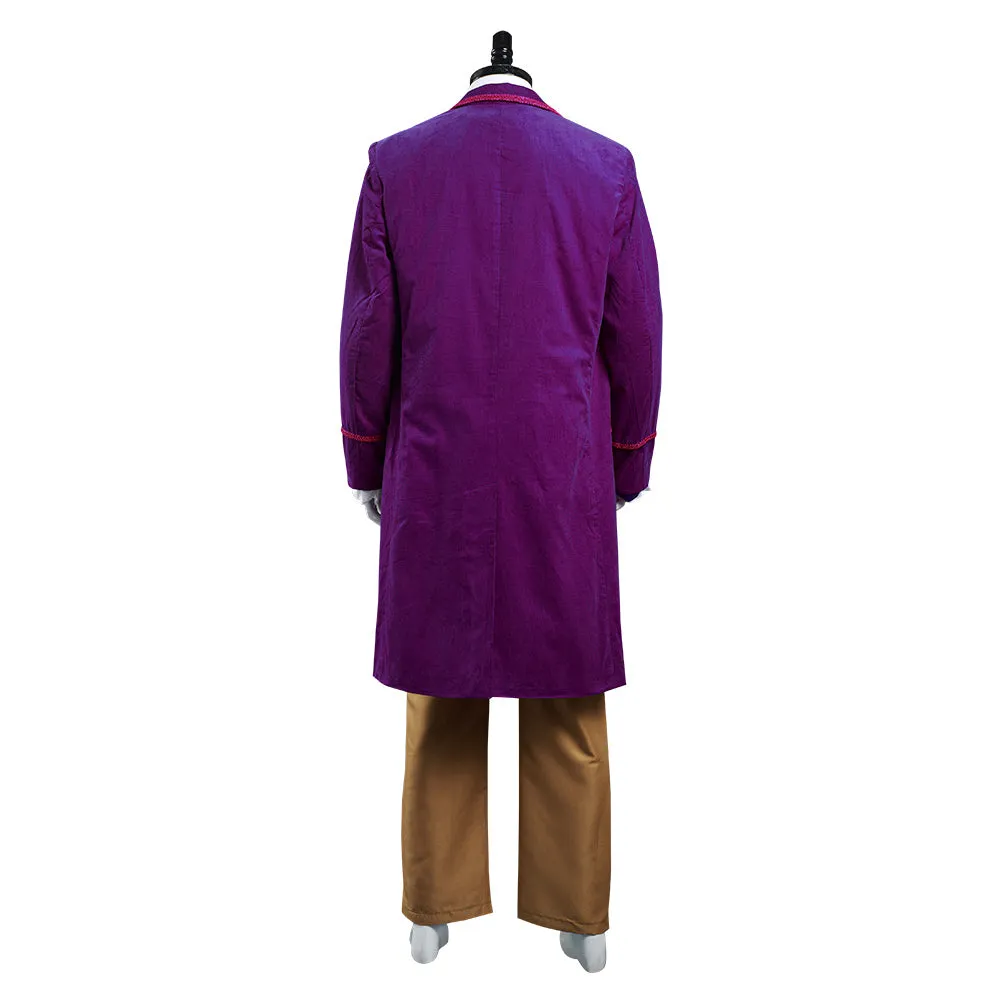 1971 Willy Wonka and the Chocolate Factory Wonka Tenue Cosplay Costume