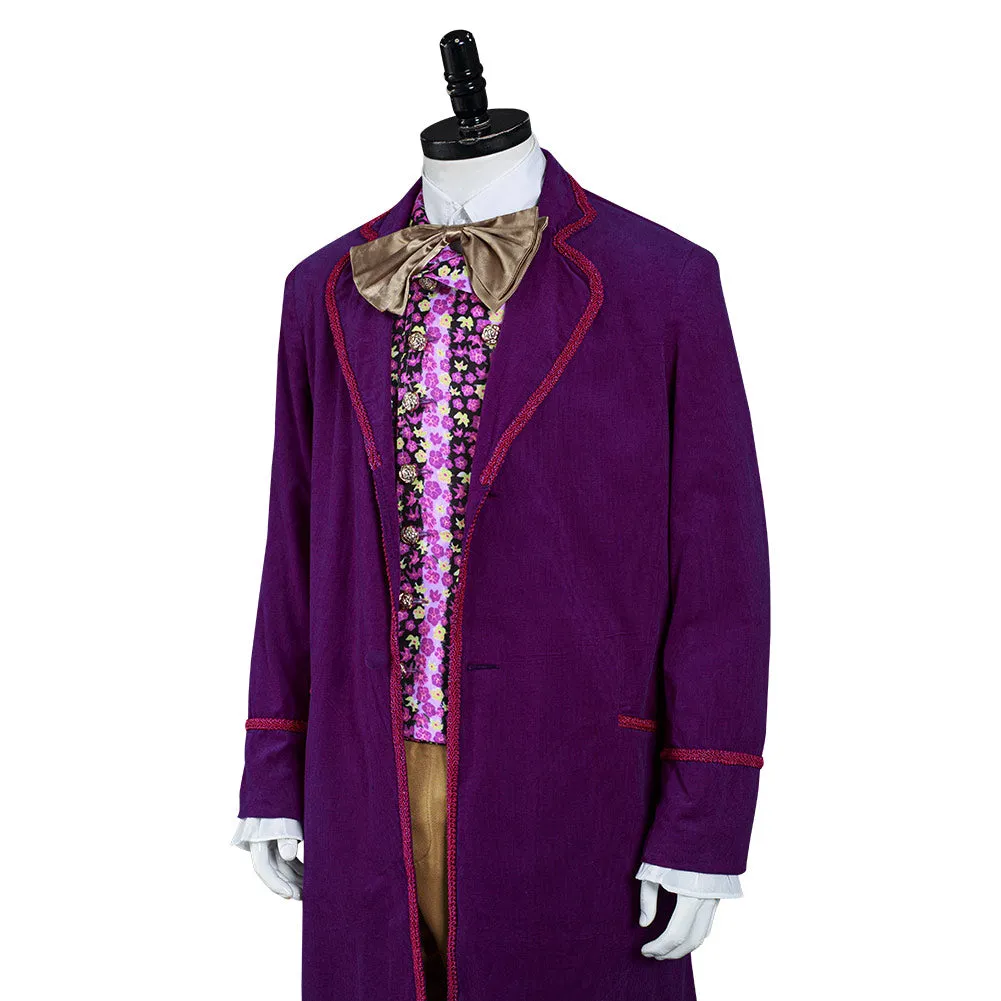 1971 Willy Wonka and the Chocolate Factory Wonka Tenue Cosplay Costume