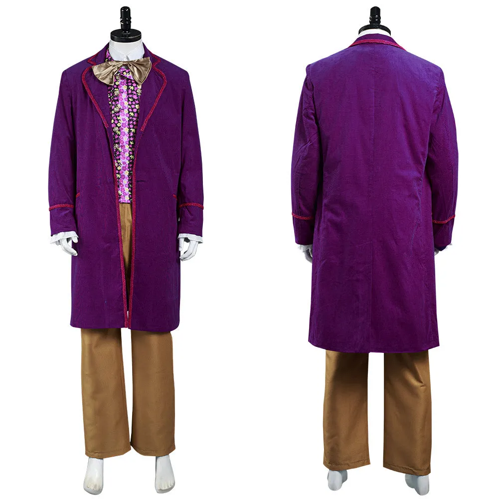 1971 Willy Wonka and the Chocolate Factory Wonka Tenue Cosplay Costume