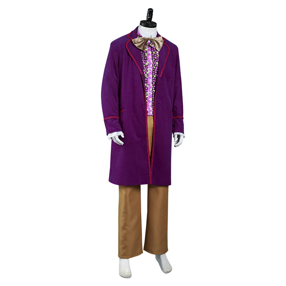 1971 Willy Wonka and the Chocolate Factory Wonka Tenue Cosplay Costume