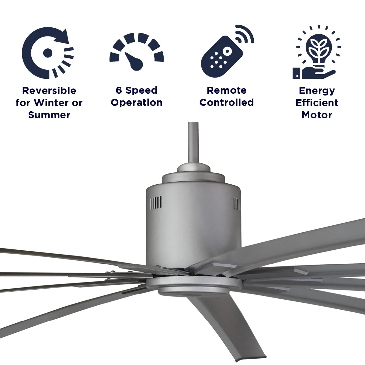 72 In. Indoor 6-Speed Ceiling Fan