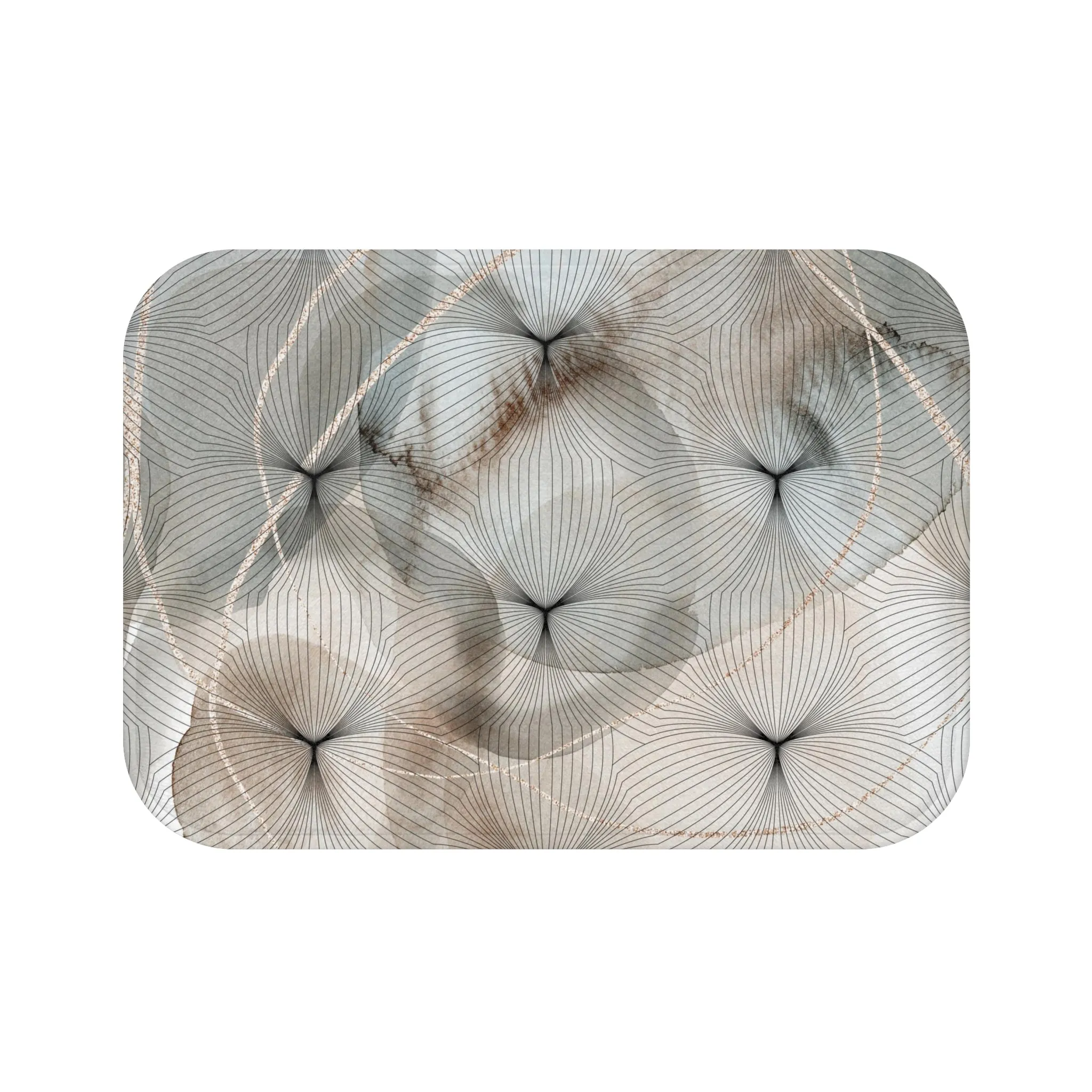 Abstract Bath Mat