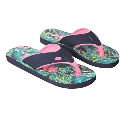 Animal Womens/Ladies Swish Tropical Recycled Flip Flops