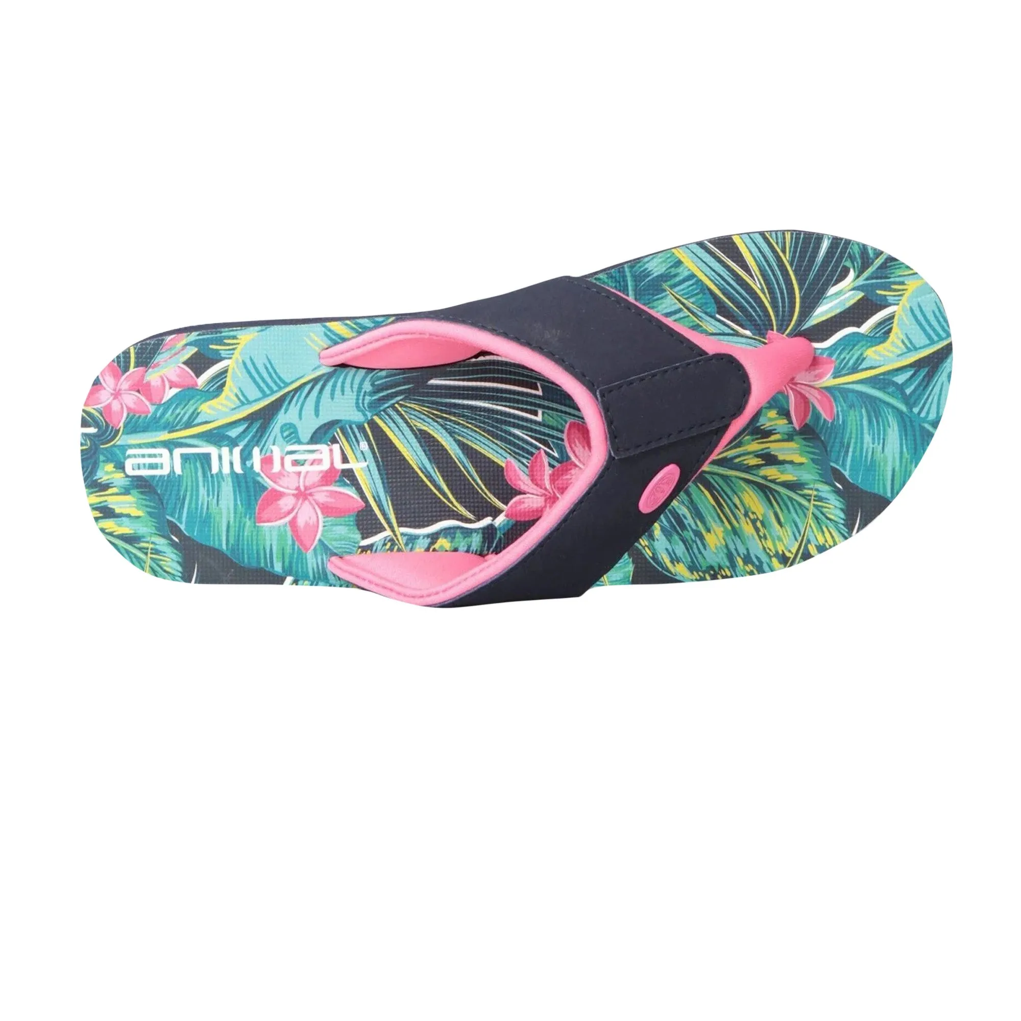 Animal Womens/Ladies Swish Tropical Recycled Flip Flops