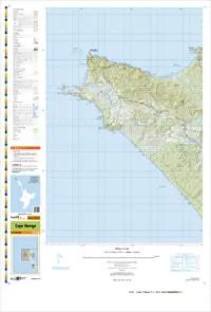 AT24 Cape Reinga Topographic Map by Land Information New Zealand (2013)