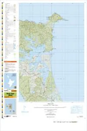 AT25 North Cape Topographic Map (Otou) by Land Information New Zealand (2013)