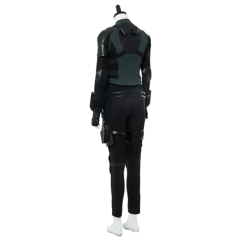 Avengers 3 La guerre de l'Infini Black Widow Natasha Romanova Cosplay Costume