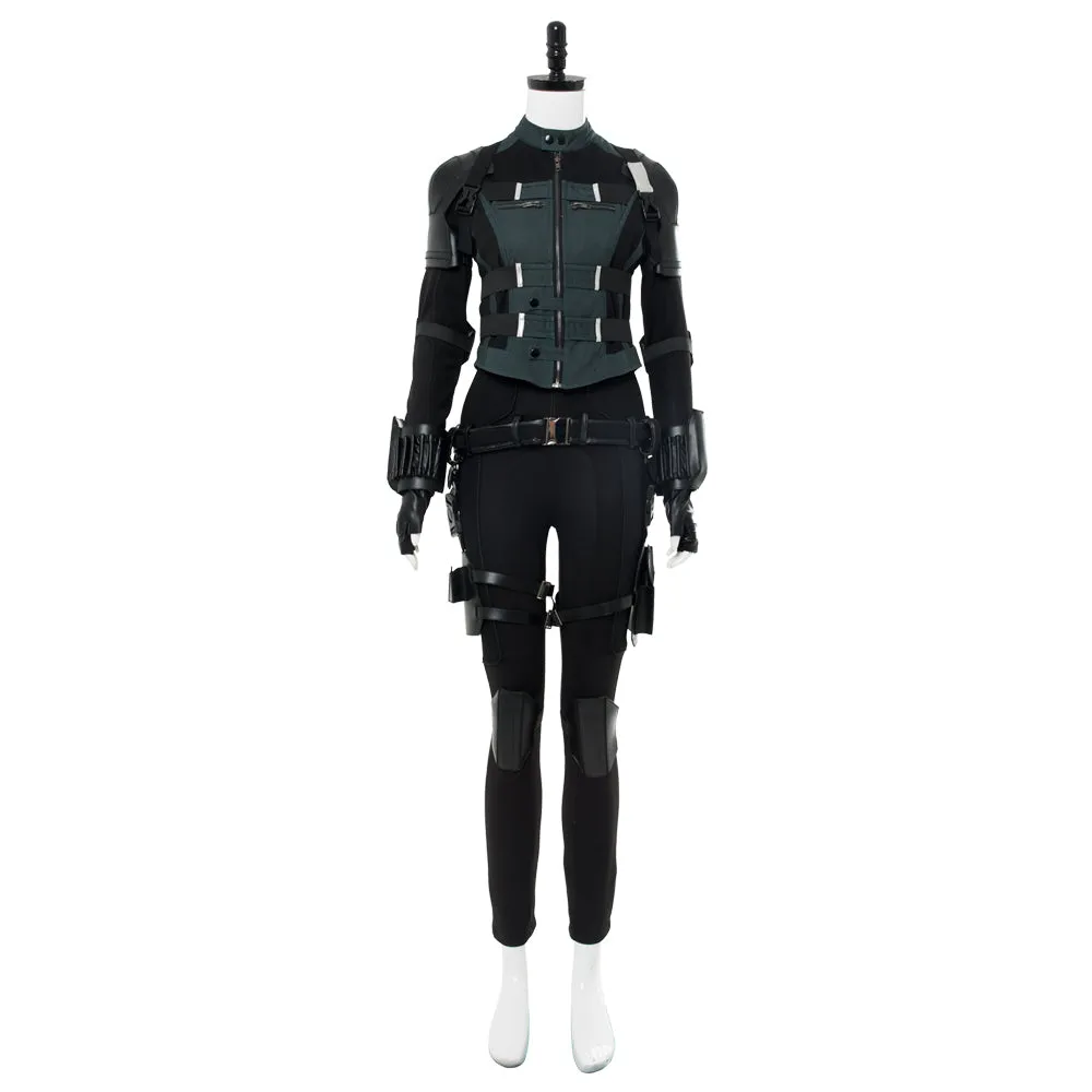 Avengers 3 La guerre de l'Infini Black Widow Natasha Romanova Cosplay Costume