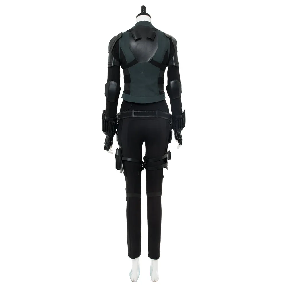 Avengers 3 La guerre de l'Infini Black Widow Natasha Romanova Cosplay Costume