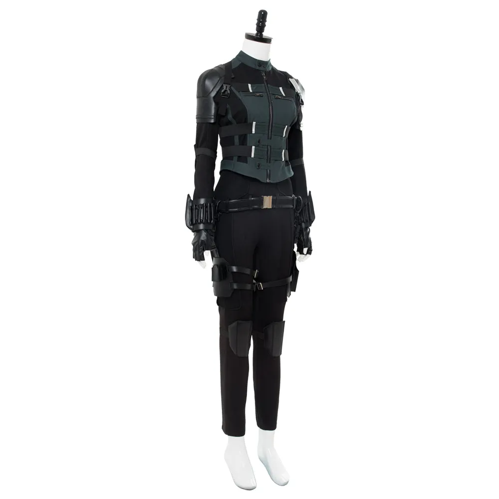 Avengers 3 La guerre de l'Infini Black Widow Natasha Romanova Cosplay Costume