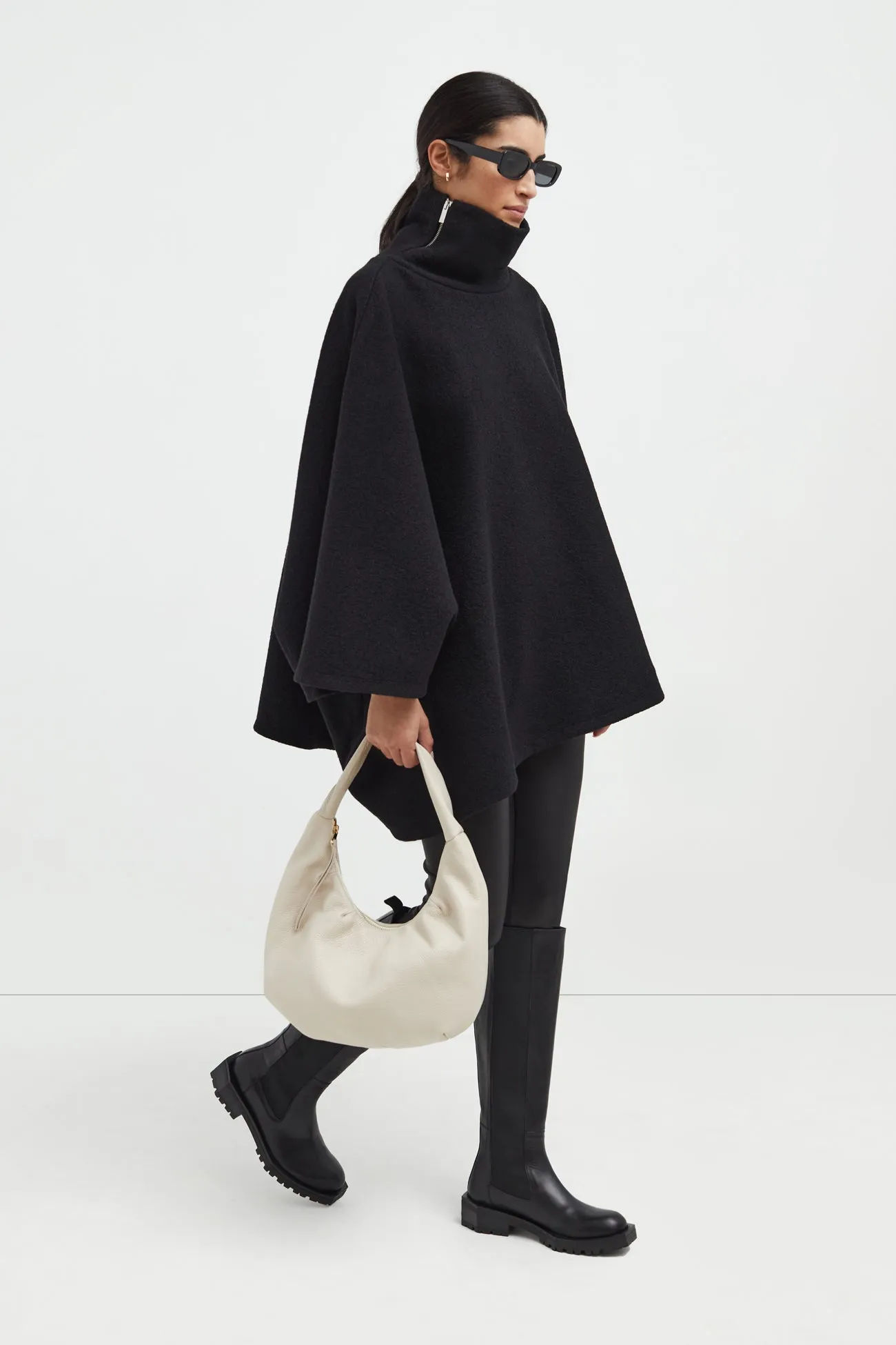 Avery Wool Cape