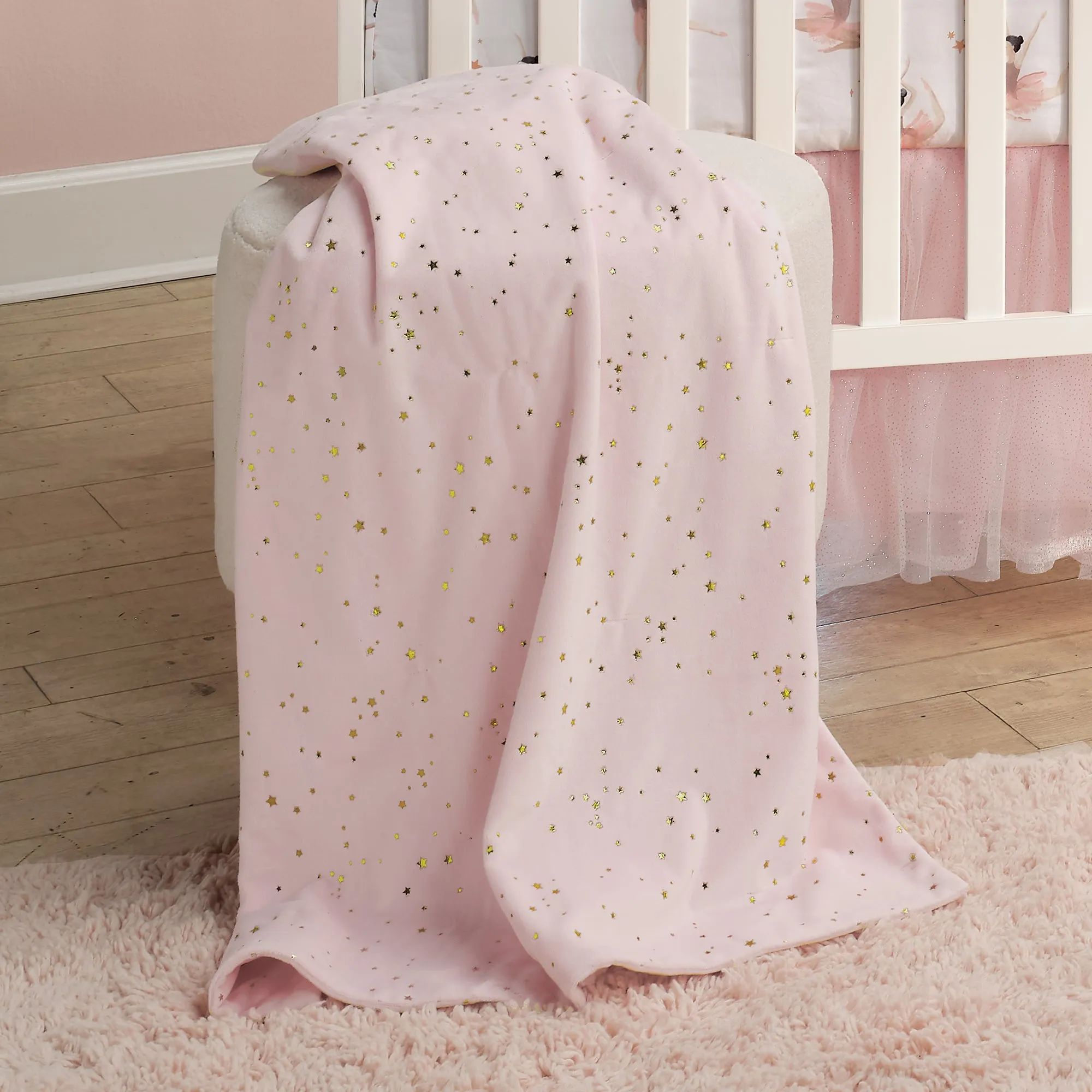 Ballerina Baby 3-Piece Crib Bedding Set