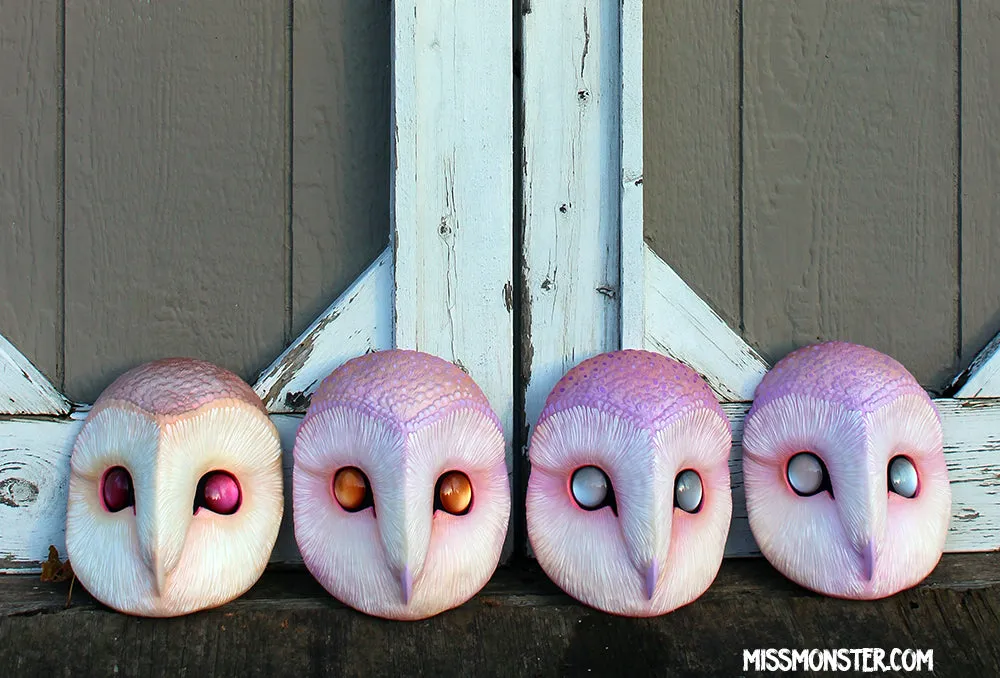 BARN OWL BLANK MASK