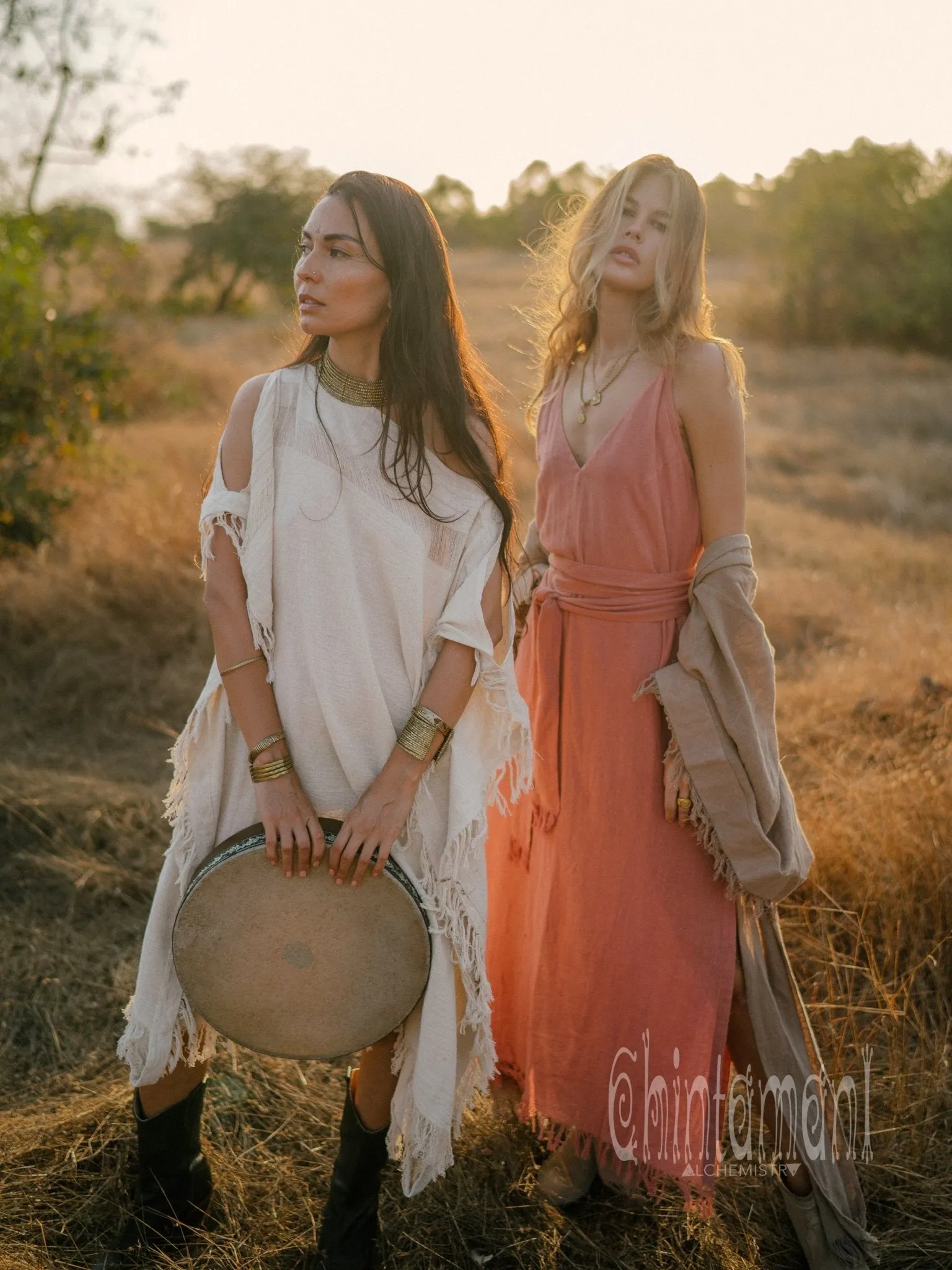 Beach Poncho Dress / Off White