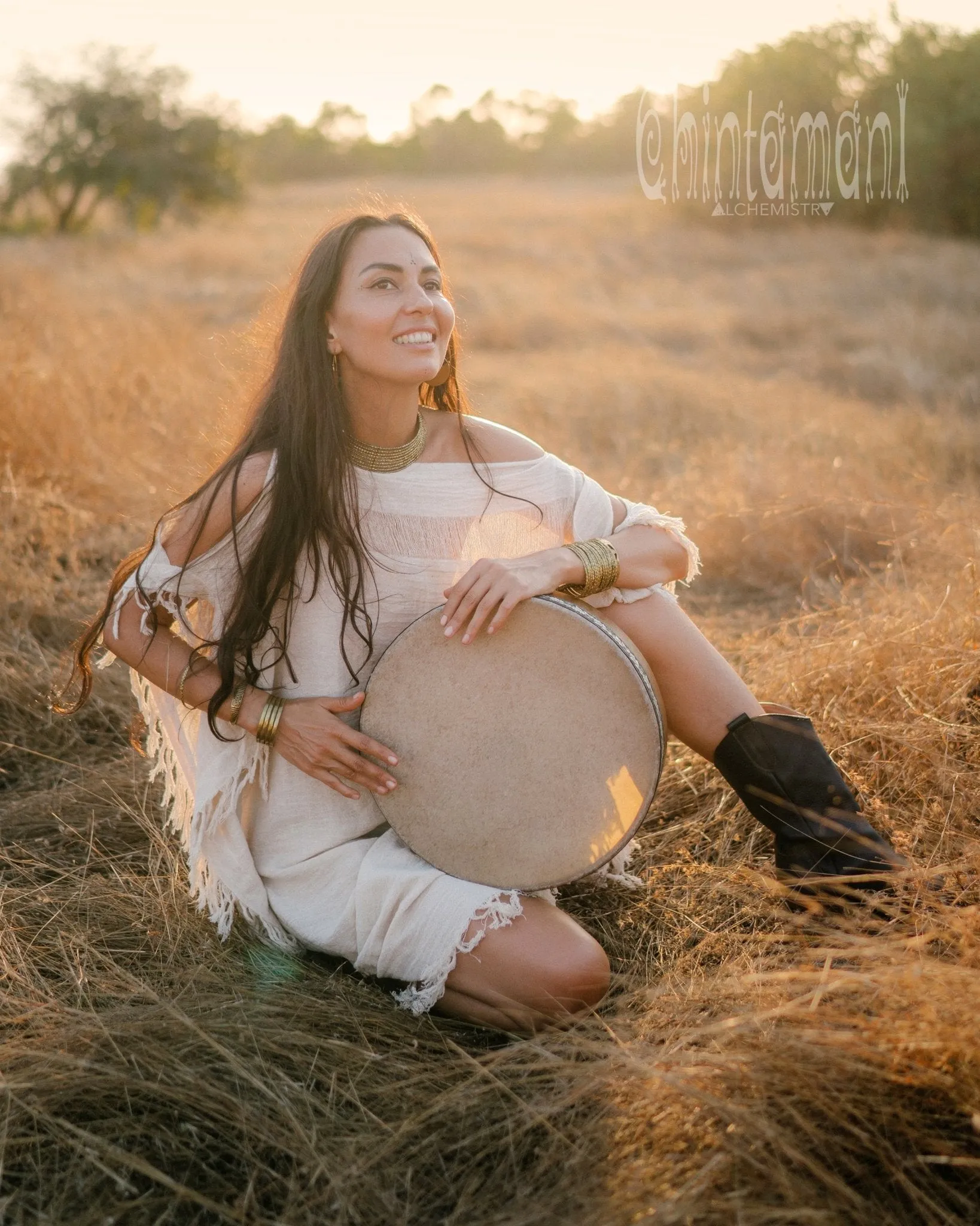 Beach Poncho Dress / Off White