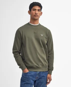 Beckhill Crew Neck Sweatshirt - Mid Olive