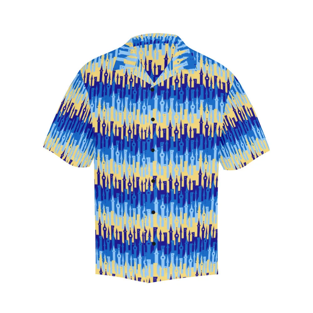 Blue Castles Hawaiian Shirt