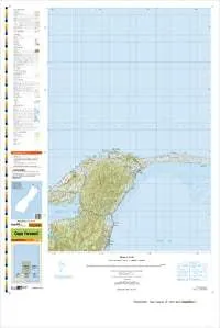 BM24 Cape Farewell Topographic Map by Land Information New Zealand (2013)