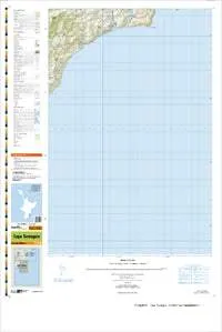 BN38 & BN37 Cape Turnagain Topographic Map by Land Information New Zealand (2009)