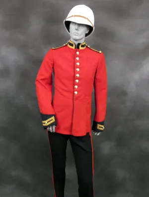 British Household Cavalry Life Guard Red Tunic and Coverall Set