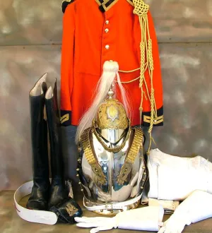 British Household Cavalry Uniform Set: Royal Life Guard