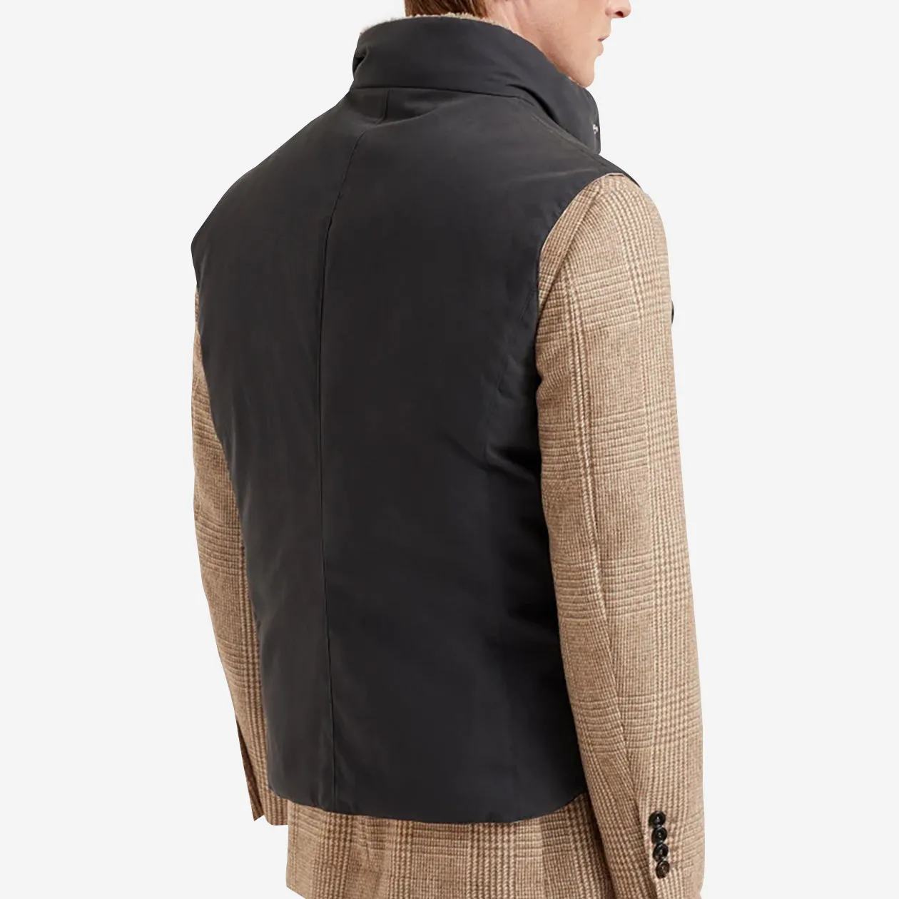 Brunello Cucinelli Techno Cotton Gabardine Down Gilet