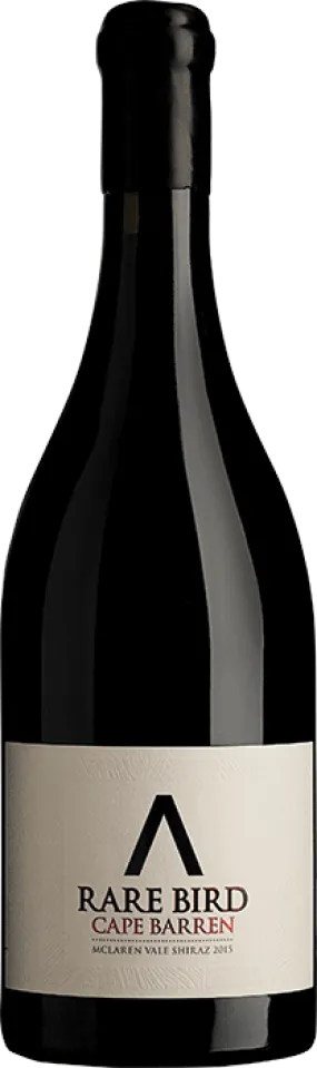 CAPE BARREN "Rare Bird" Shiraz 2015   (750ml)