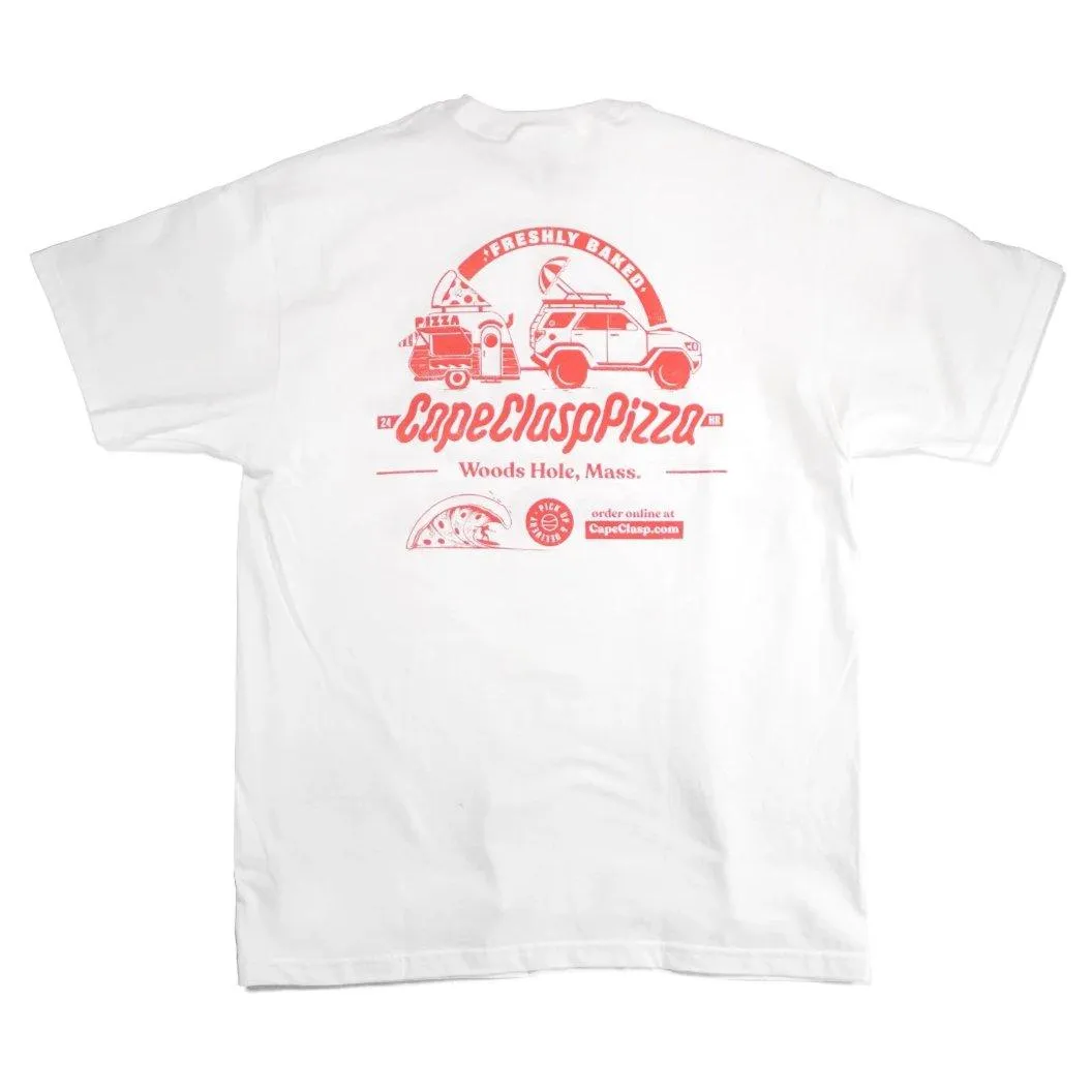 Cape Clasp Pizza Tee