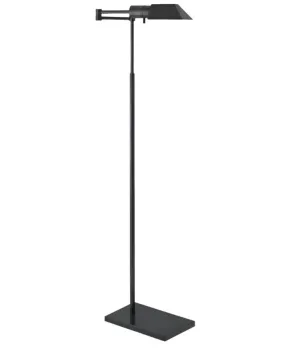 Cape Poge Swing Arm Floor Lamp Bronze