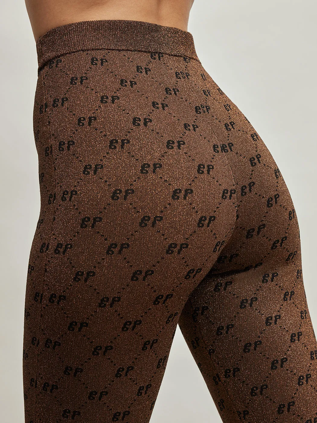 Caramba Leggings - Harlequin Camel