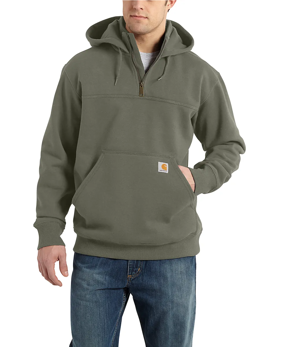 Carhartt Paxton Heavyweight Half-Zip Hooded Sweatshirt - Dusty Olive