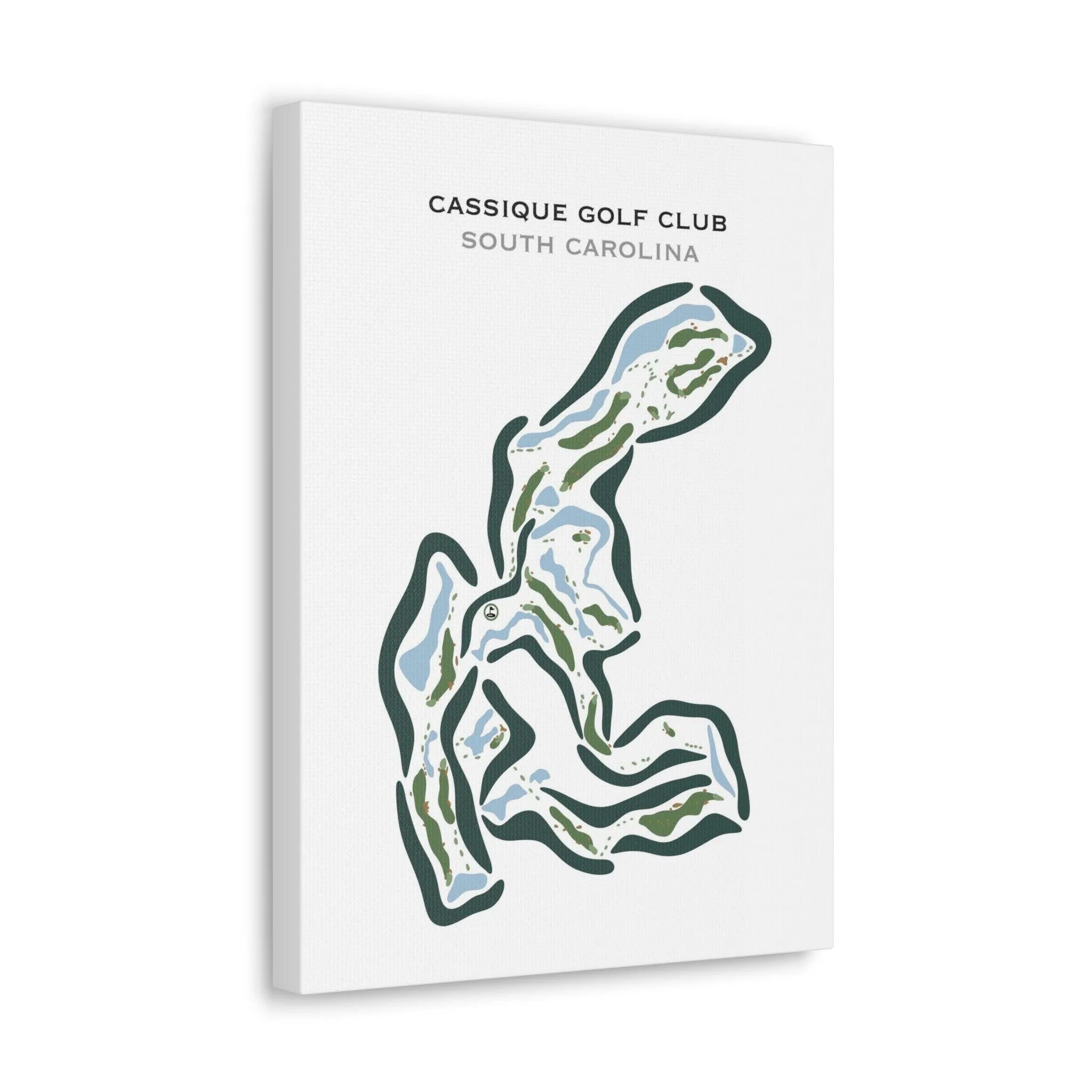 Cassique Golf Club, Johns Island South Carolina - Printed Golf Courses