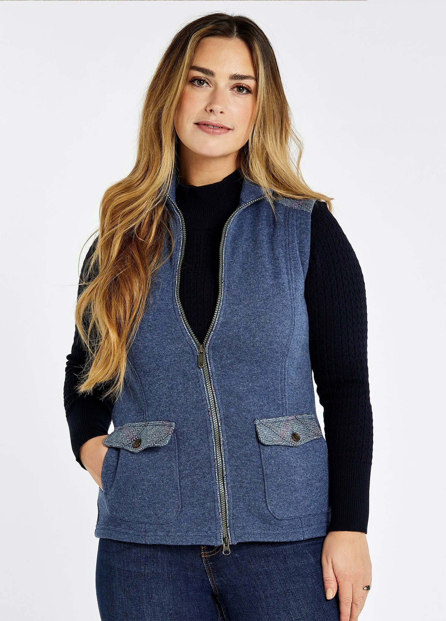 Cherrywood Gilet - Denim