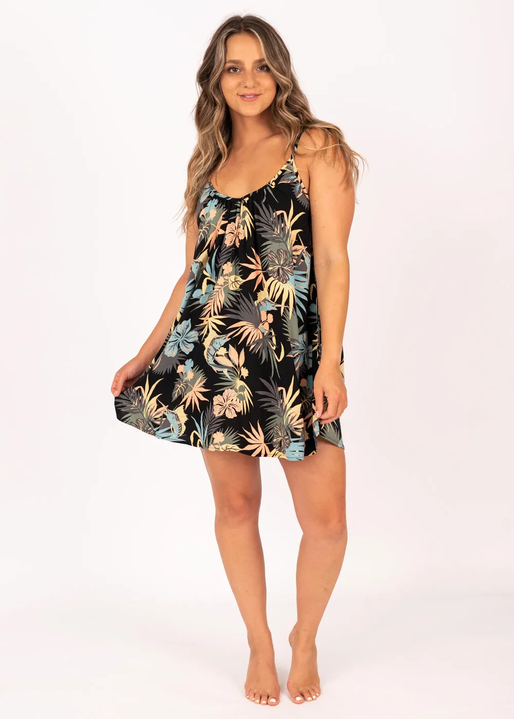 Desert Island Dress in Black