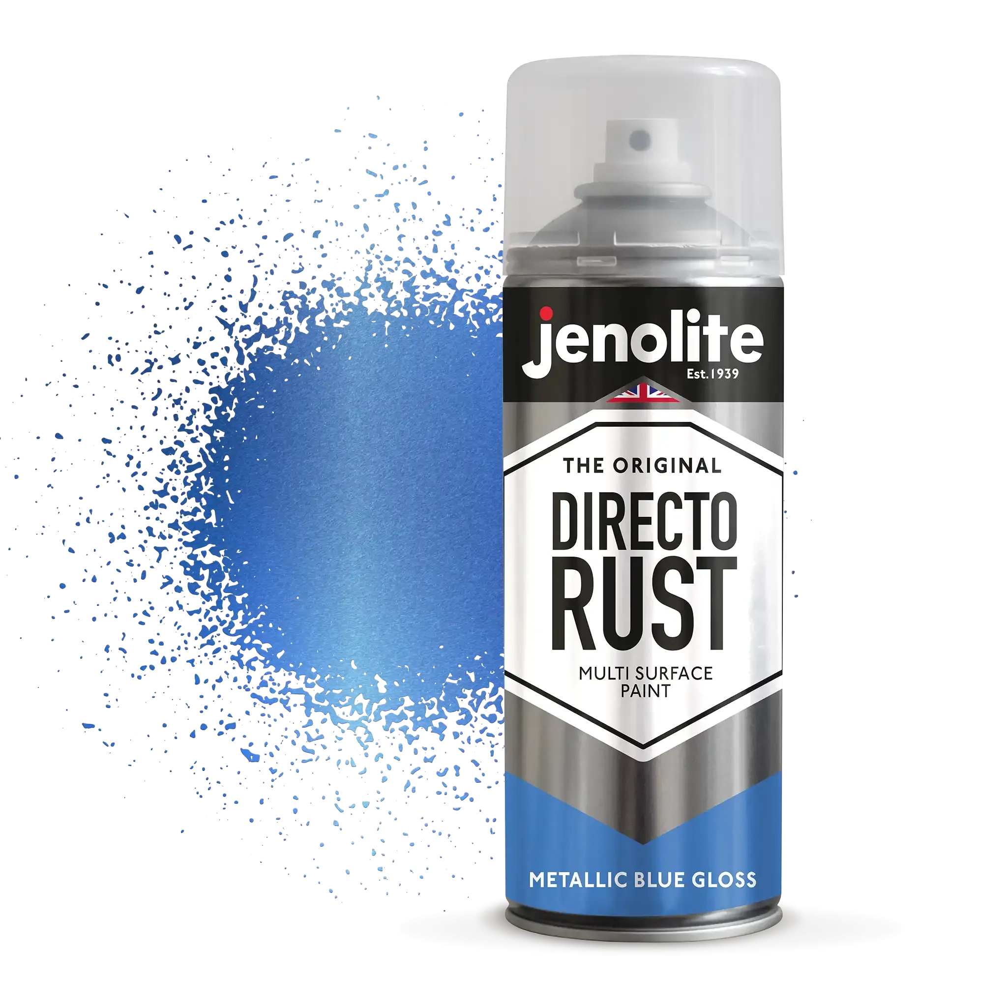 DIRECTORUST Metallic Gloss Spray Paint | 400ml | Multi Surface