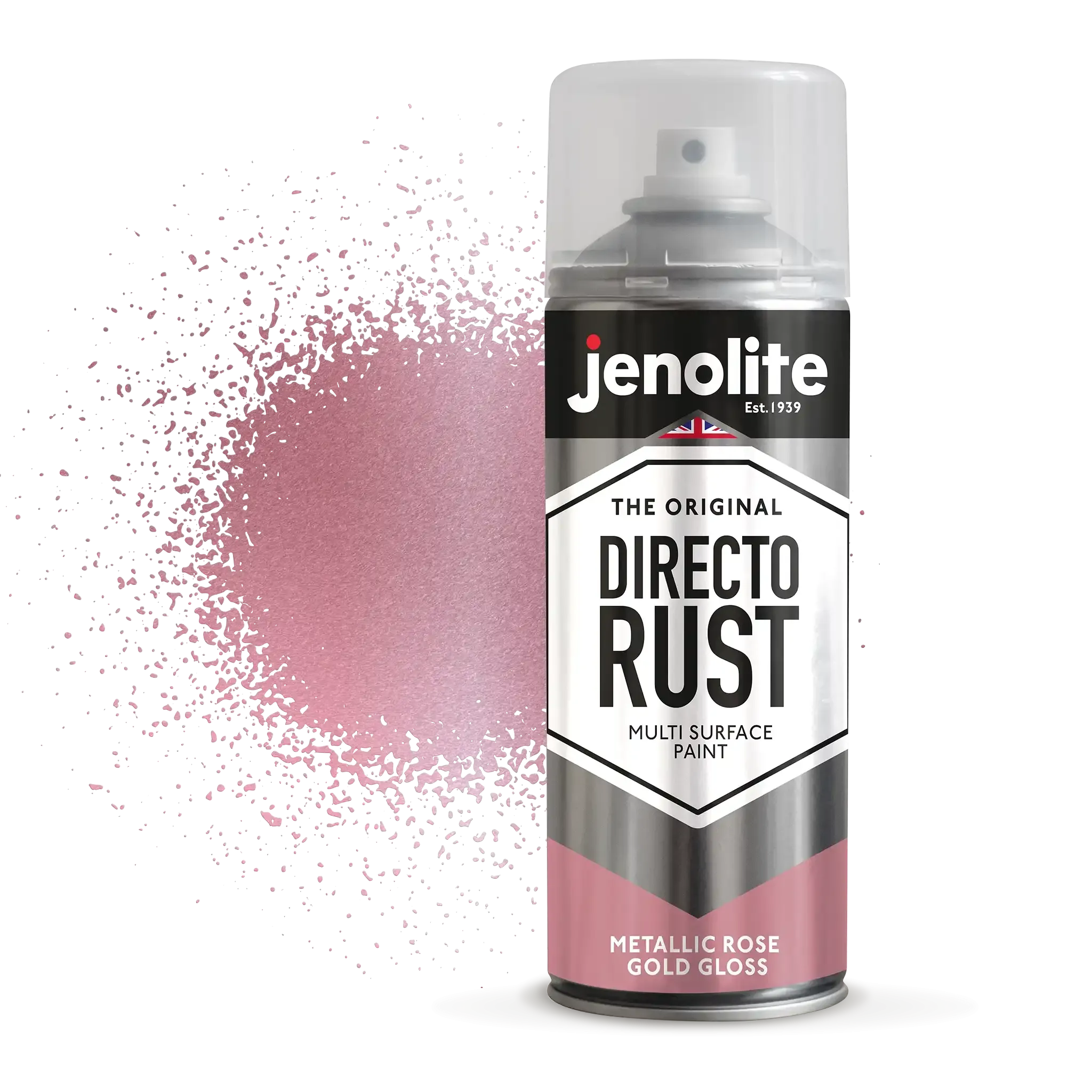 DIRECTORUST Metallic Gloss Spray Paint | 400ml | Multi Surface