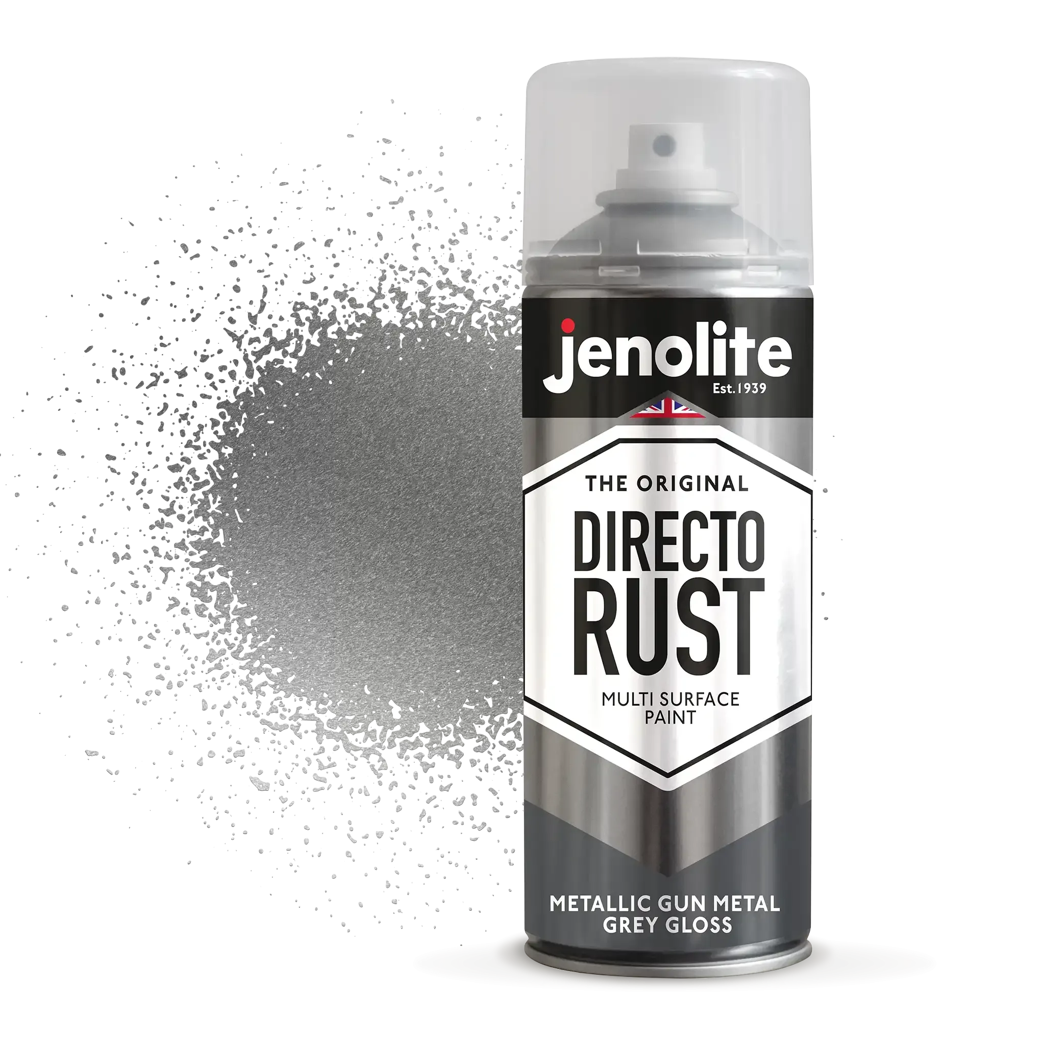 DIRECTORUST Metallic Gloss Spray Paint | 400ml | Multi Surface