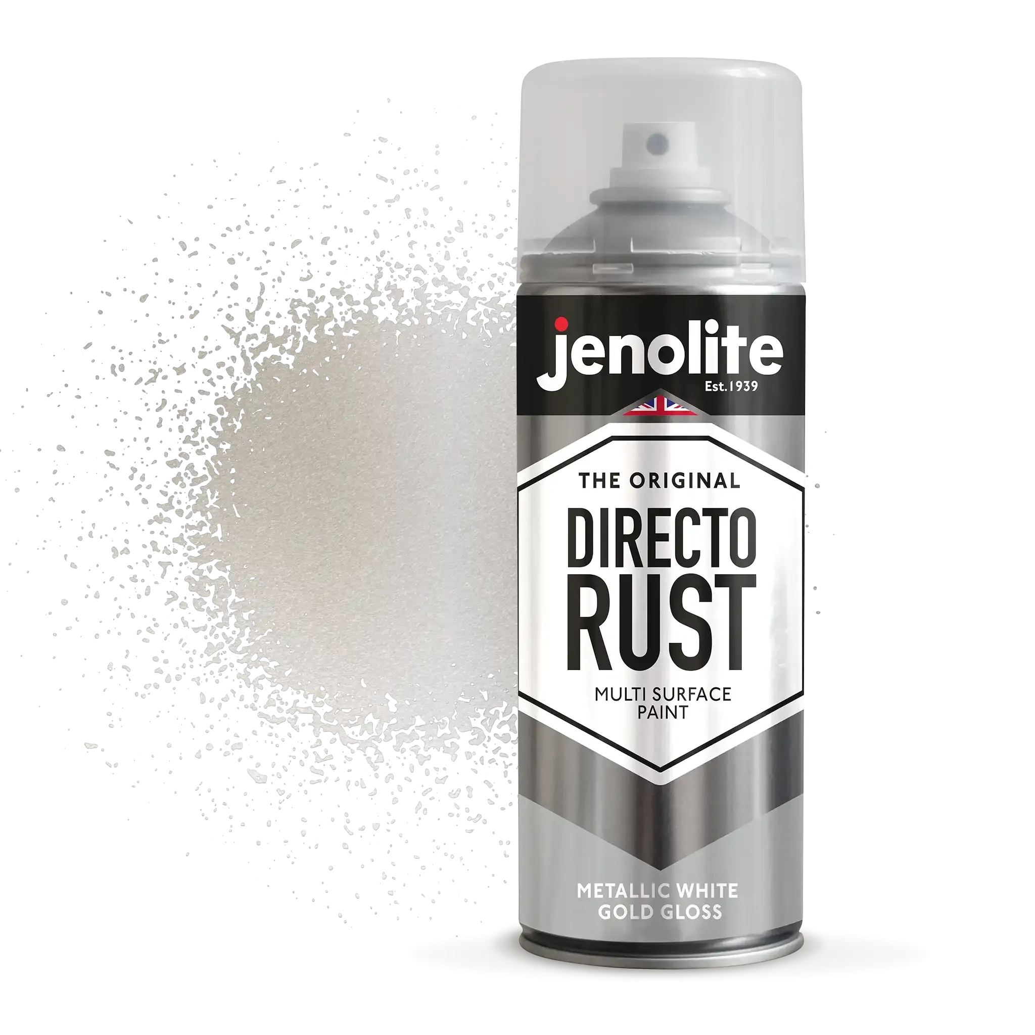 DIRECTORUST Metallic Gloss Spray Paint | 400ml | Multi Surface