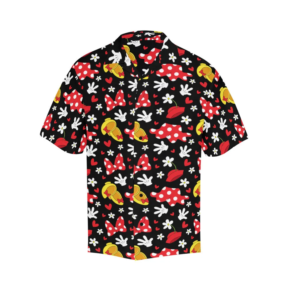 Disney Minnie Mouse All About The Bows Hawaiian Shirt