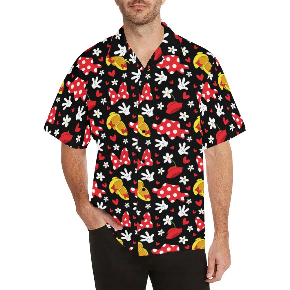 Disney Minnie Mouse All About The Bows Hawaiian Shirt