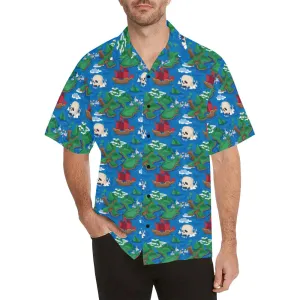 Disney Peter Pan Neverland Map Hawaiian Shirt