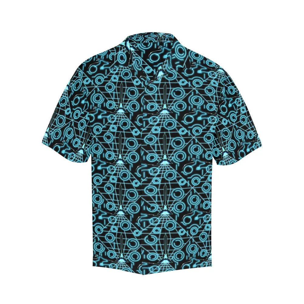 Disney Tron Neon Bikes Hawaiian Shirt