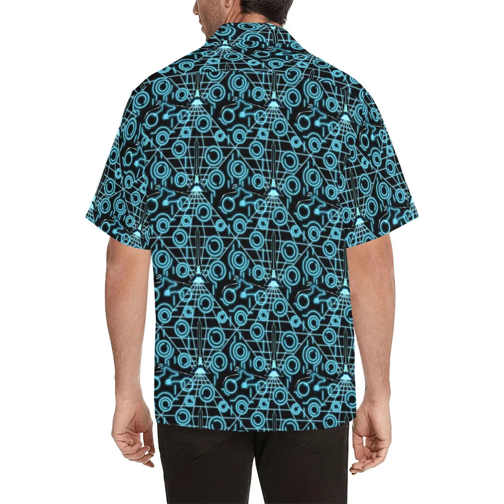 Disney Tron Neon Bikes Hawaiian Shirt