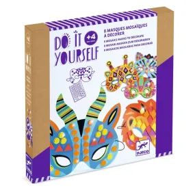 Djeco Do It  Yourself - 8 Mosaic Jungle Masks